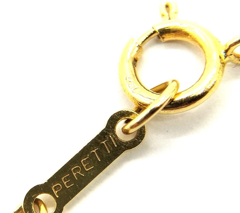 Women's TIFFANY & Co. Elsa Peretti 18K Gold Dove Pendant Necklace For Sale