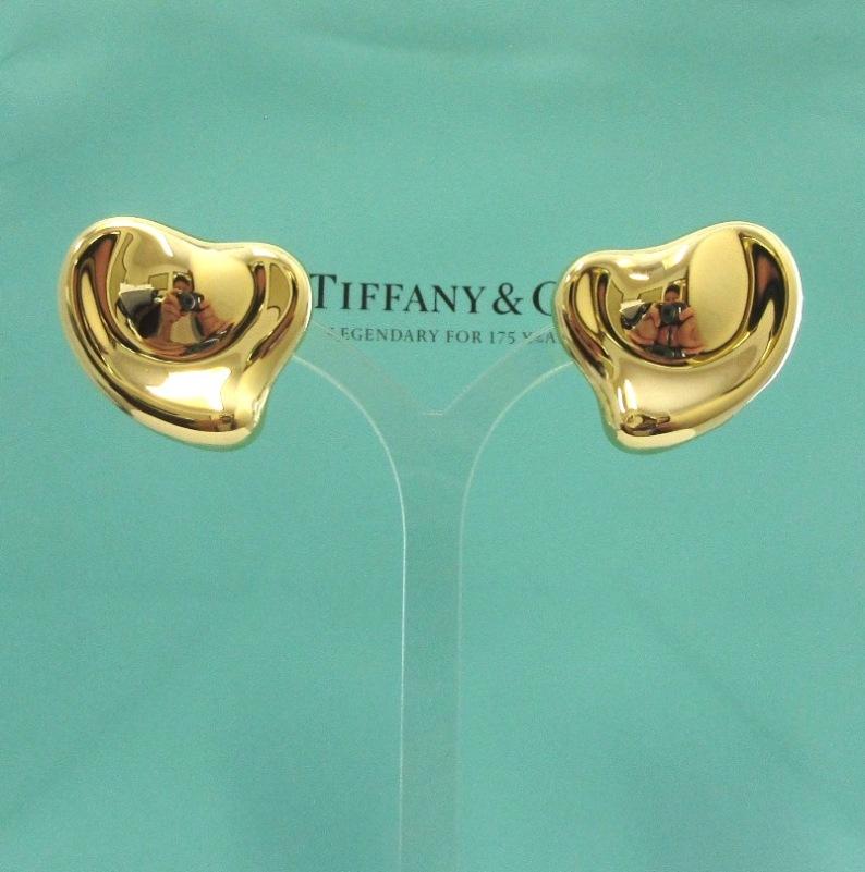 tiffany full heart earrings