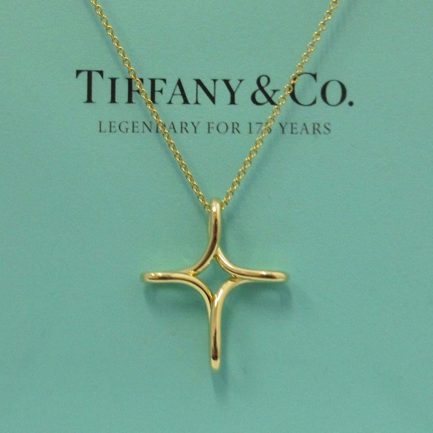 tiffany and co infinity cross necklace