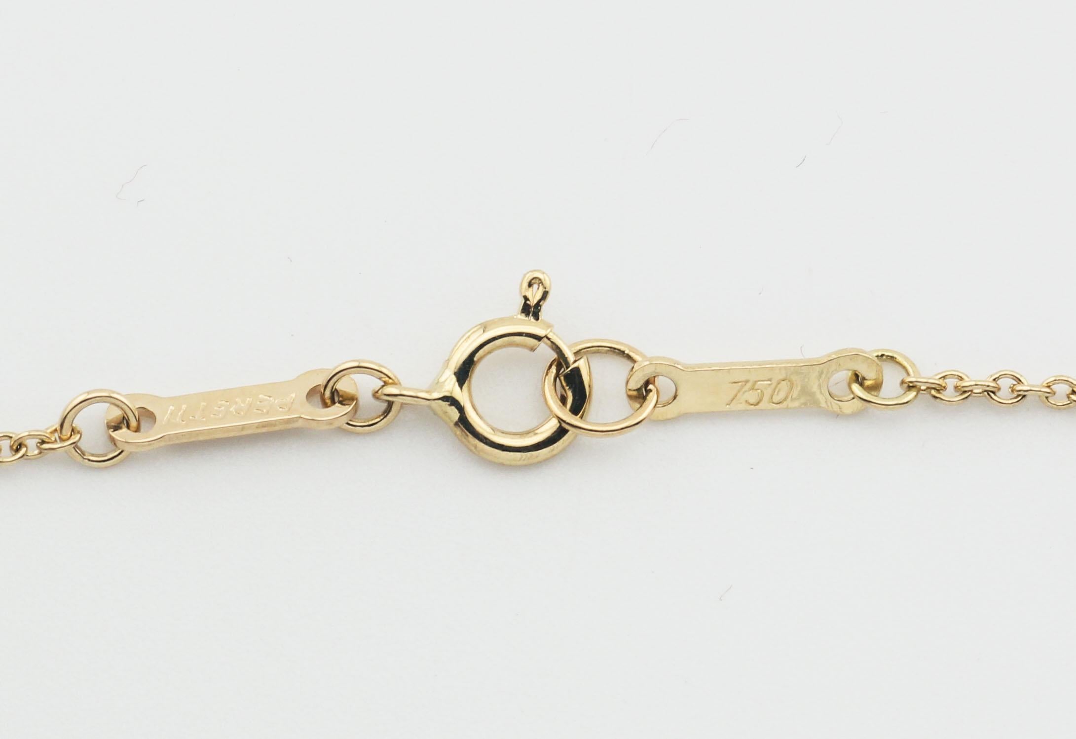 Tiffany & Co. Elsa Peretti 18K Gold  Large (18mm) Star of David Pendant Necklace 2