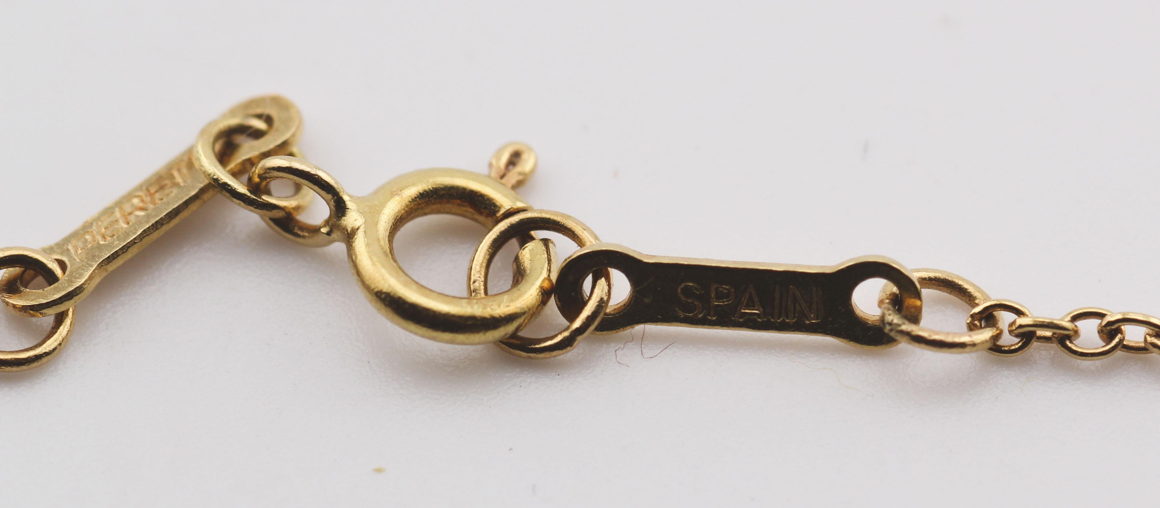 Tiffany & Co. Elsa Peretti 18K Gold  Large Star of David Pendant Long Necklace 1