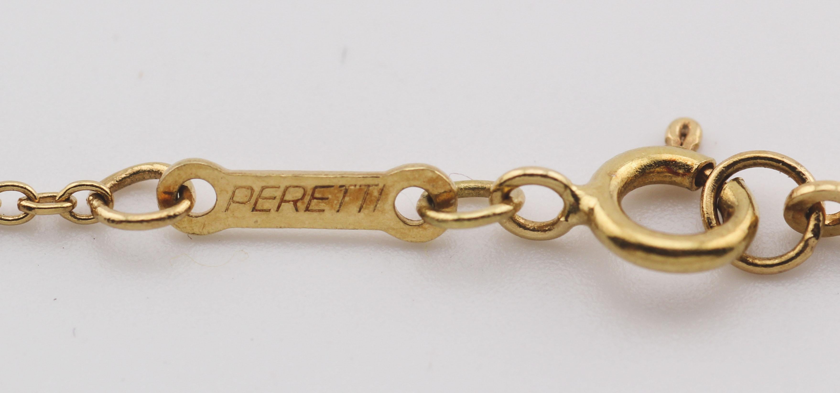 Tiffany & Co. Elsa Peretti 18K Gold  Large Star of David Pendant Long Necklace 2