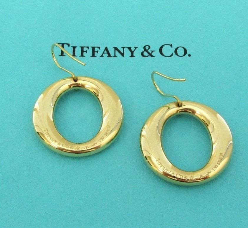 Women's TIFFANY & Co. Elsa Peretti 18K Gold Sevillana Earrings