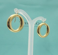TIFFANY & Co. Elsa Peretti 18K Gold Sevillana Earrings