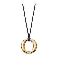 TIFFANY & Co. Elsa Peretti 18K Gold Sevillana Pendant Necklace