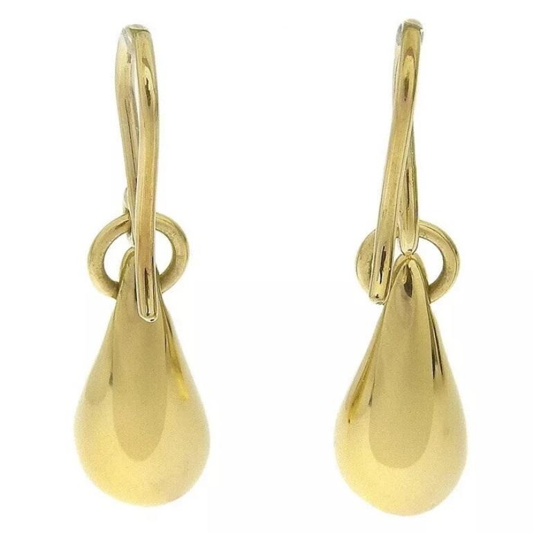Women's TIFFANY & Co. Elsa Peretti 18K Gold Teardrop Earrings