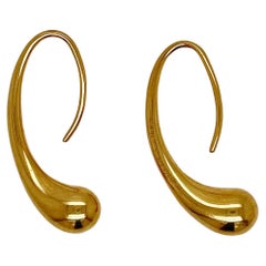 Tiffany & Co. Elsa Peretti 18k Gold Teardrop Earrings