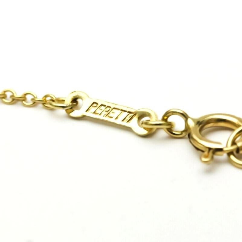 TIFFANY & Co. Elsa Peretti 18K Gold Teardrop Pendant Necklace Large 5