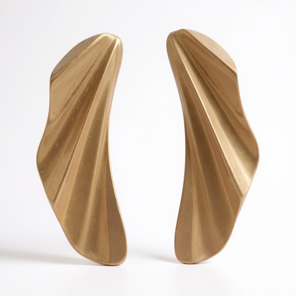 Tiffany & Co. Pendientes Elsa Peretti Wing Vintage de oro de 18 quilates - Ear Climbers en venta 1