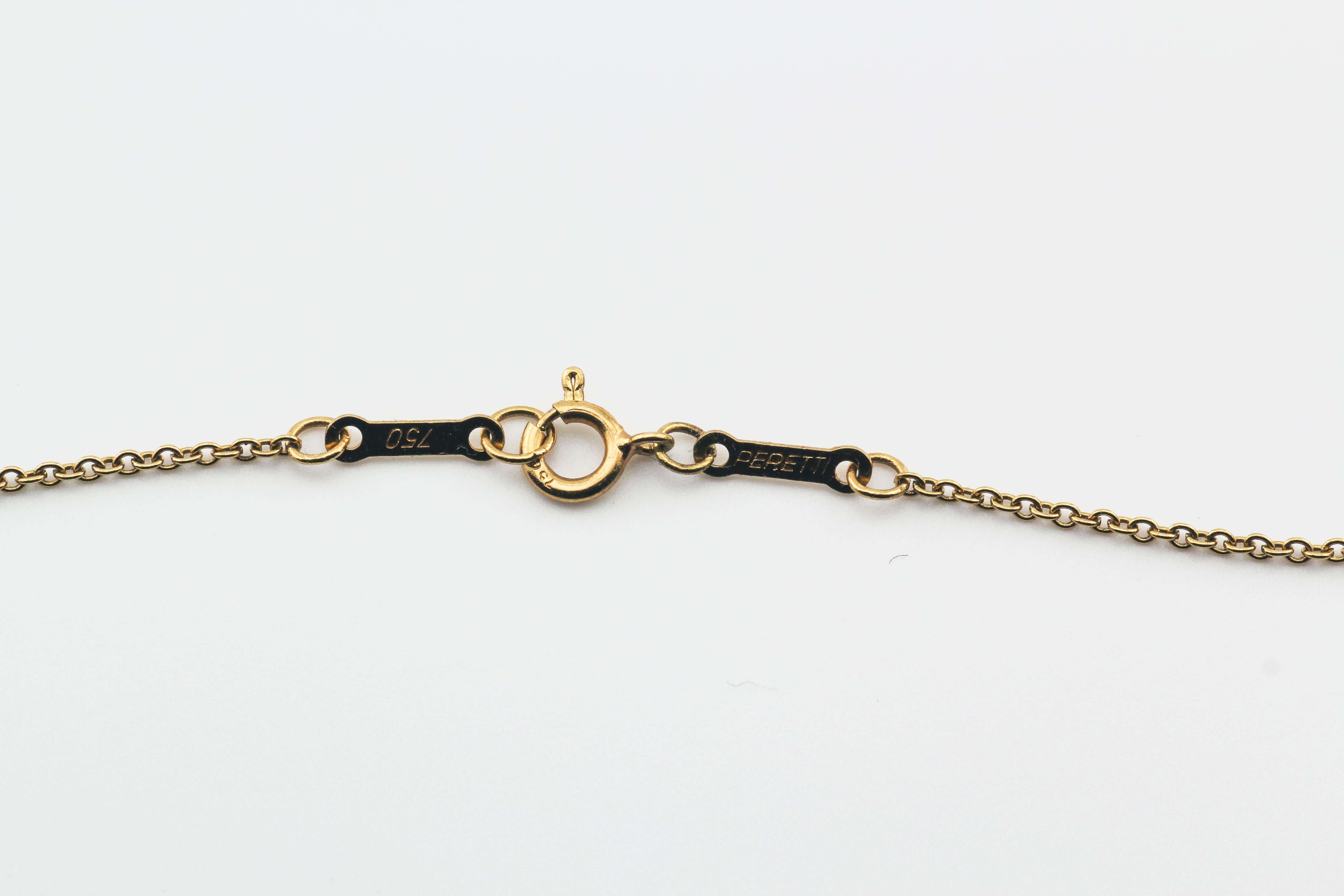 Women's or Men's Tiffany & Co. Elsa Peretti 18K Yellow Gold 22 mm Star of David Pendant Necklace