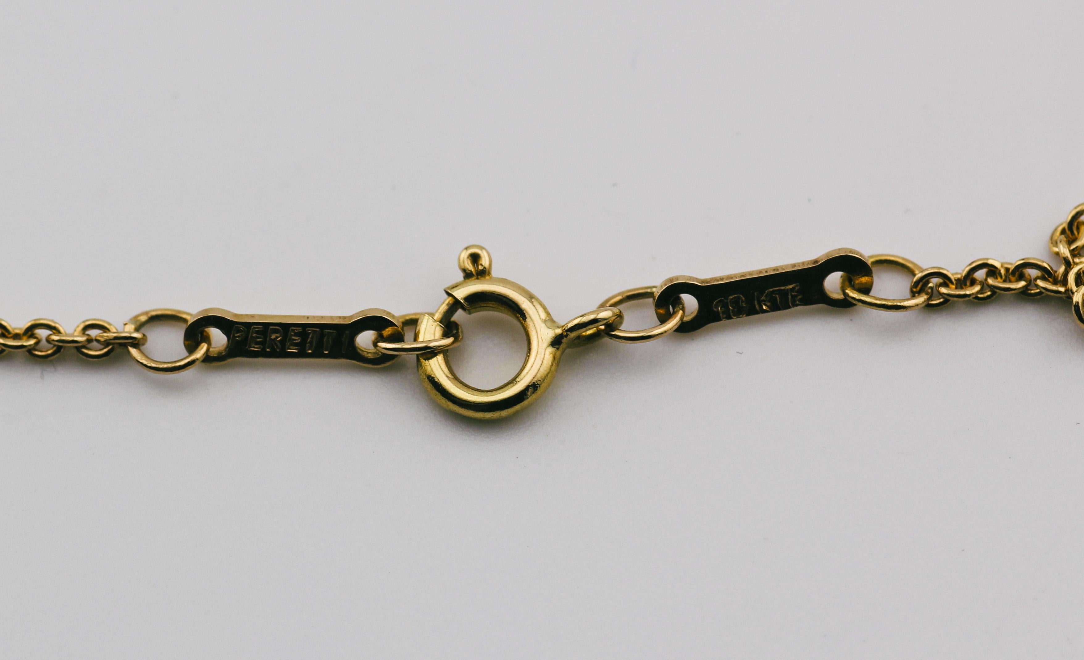 Tiffany & Co. Elsa Peretti, collier pendentif Étoile de David en or jaune 18 carats, 40 mm Unisexe en vente
