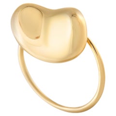 Tiffany & Co. Elsa Peretti 18K Yellow Gold Bean Ring