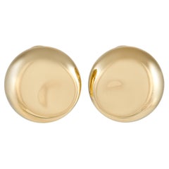 Tiffany & Co. Elsa Peretti 18K Yellow Gold Clip-on Dot Earrings