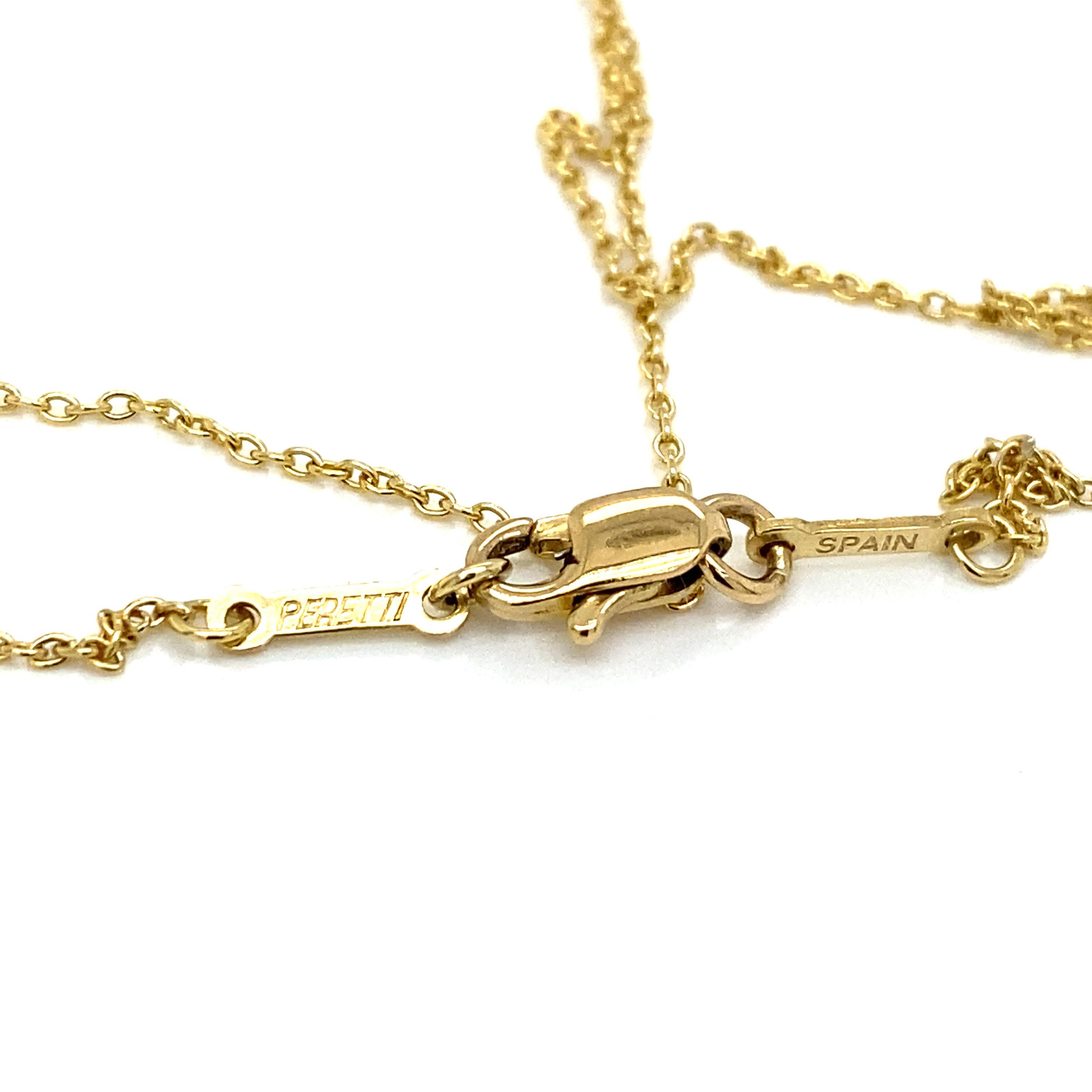 Tiffany & Co. Elsa Peretti 18k Yellow Gold Crucifix and Chain 3