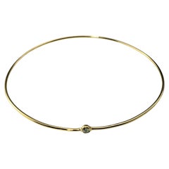 Tiffany & Co. Elsa Peretti Pulsera brazalete de diamantes de oro amarillo de 18 quilates nº 21360