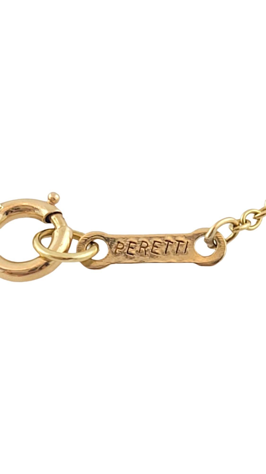 Tiffany & Co Elsa Peretti 18K Yellow Gold Diamond by the Yard Bracelet #18584 1
