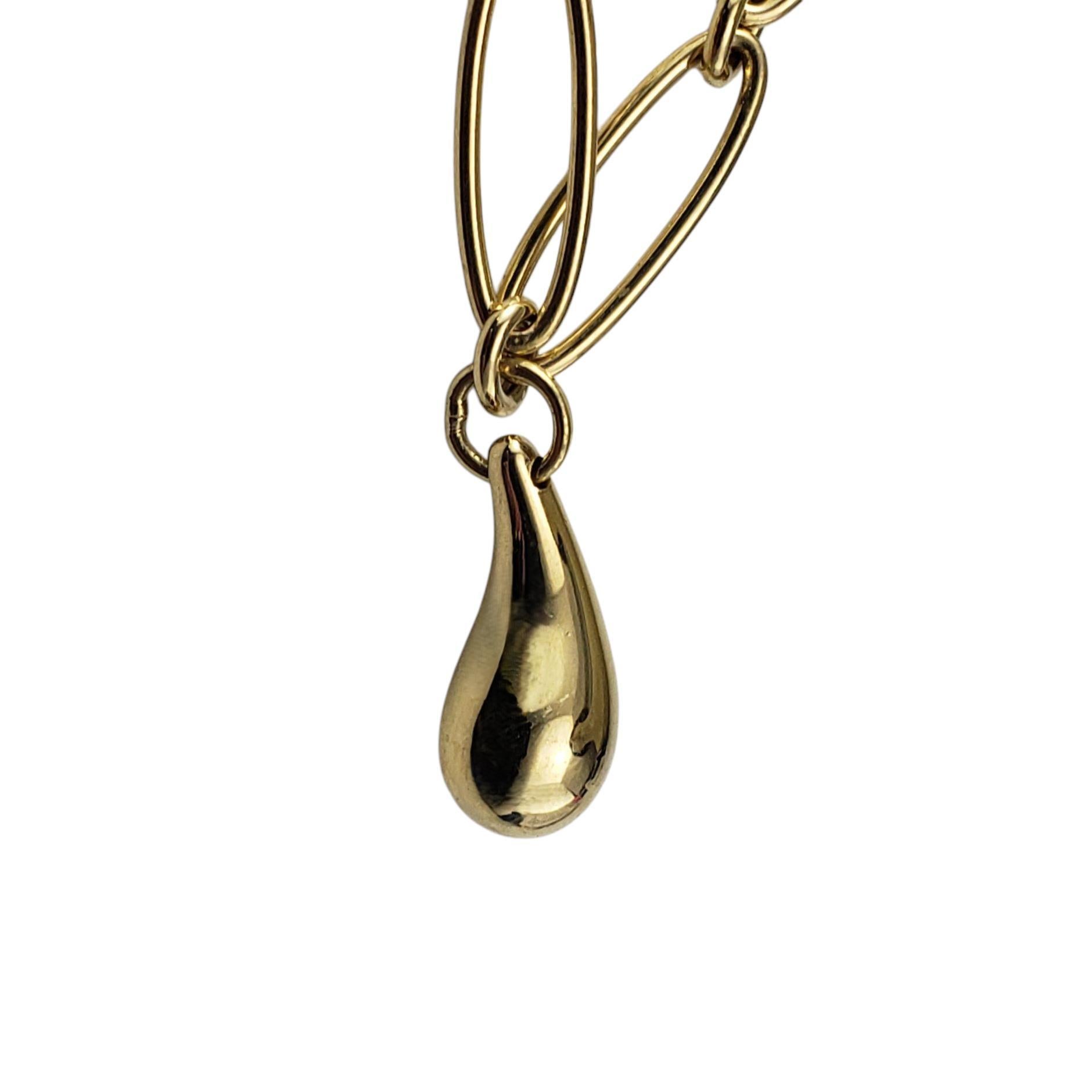 Tiffany & Co. Elsa Peretti Bracelet à breloques iconique en or jaune 18 carats n° 21551 Pour femmes en vente
