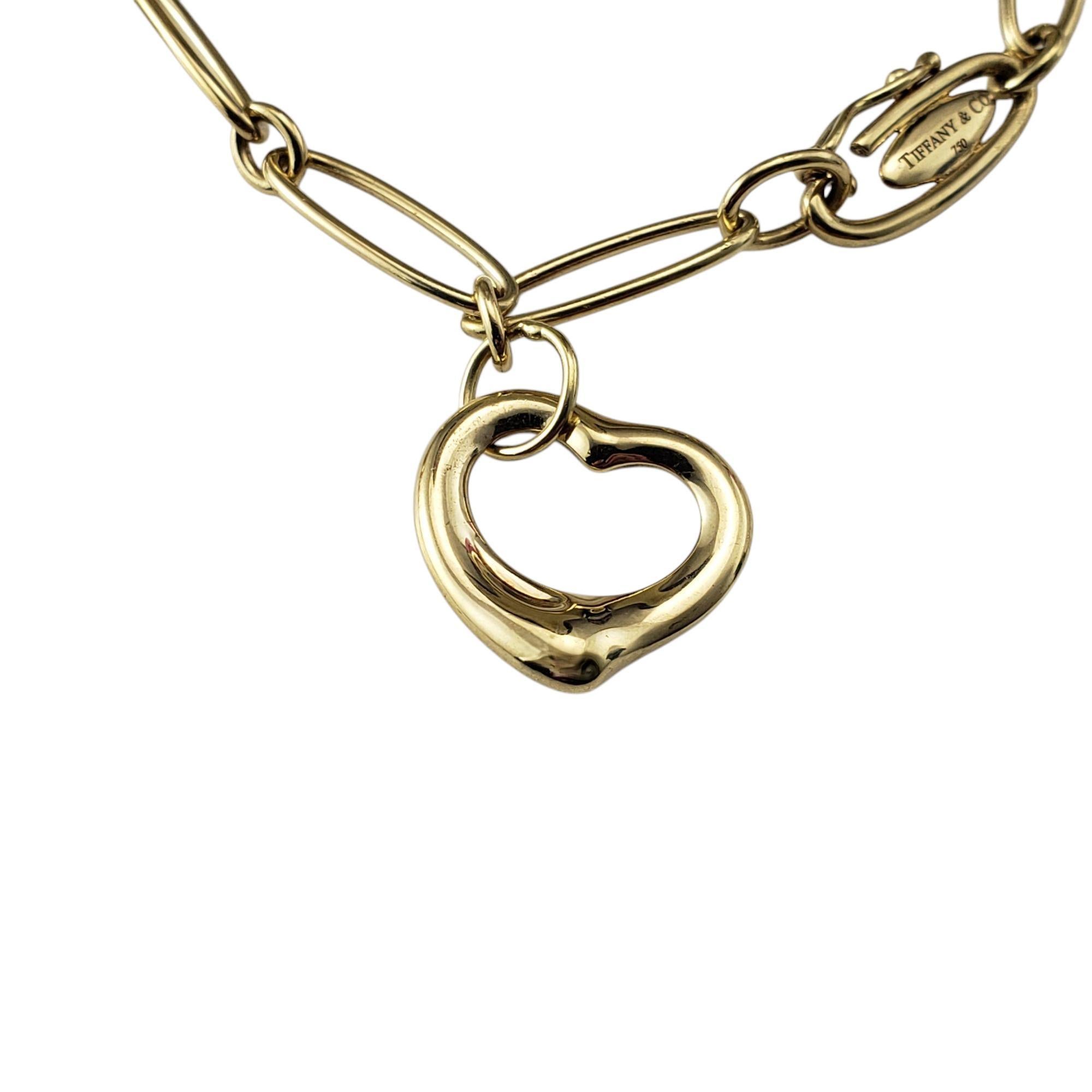 Tiffany & Co. Elsa Peretti Bracelet à breloques iconique en or jaune 18 carats n° 21551 en vente 1