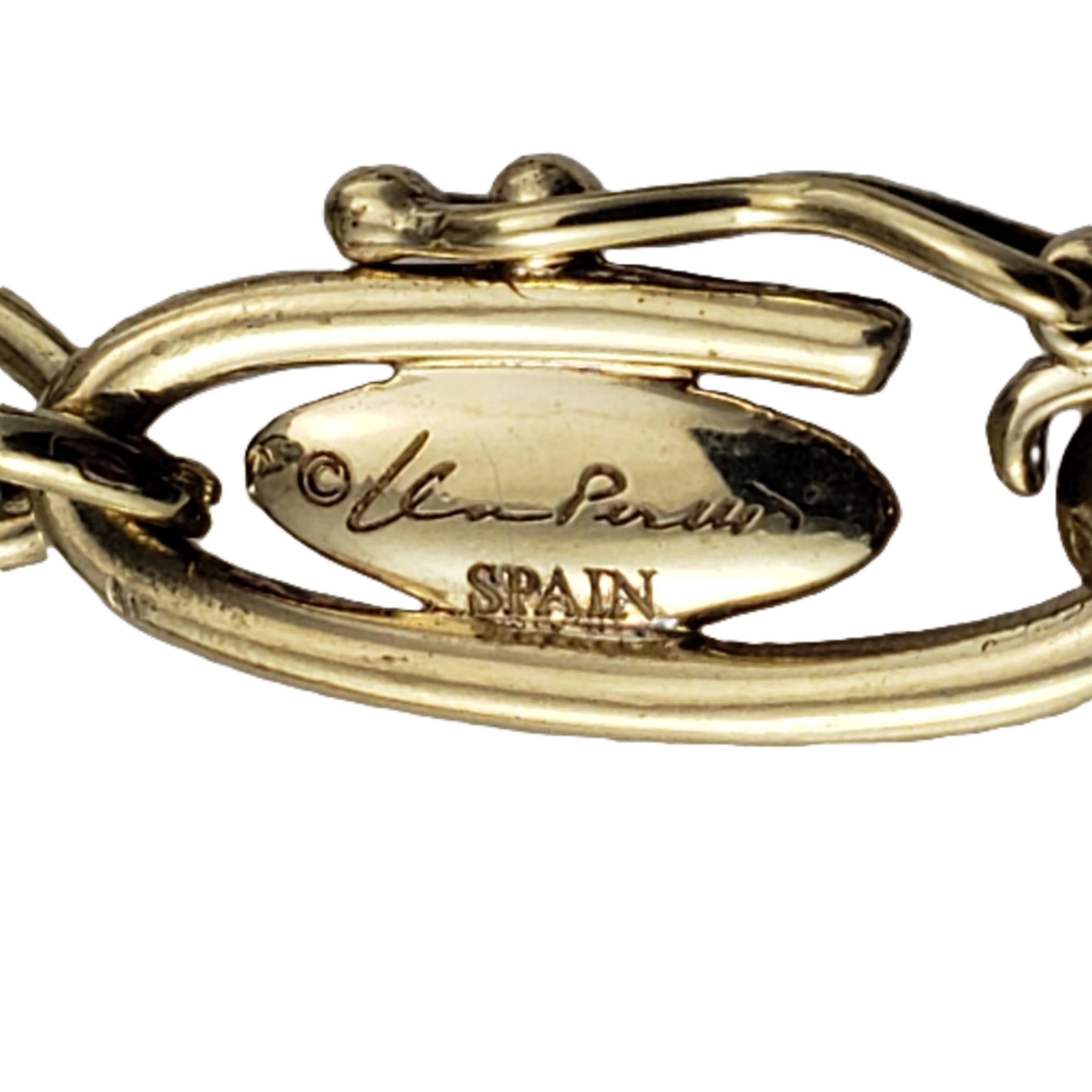 Tiffany & Co. Elsa Peretti Bracelet à breloques iconique en or jaune 18 carats n° 21551 en vente 3