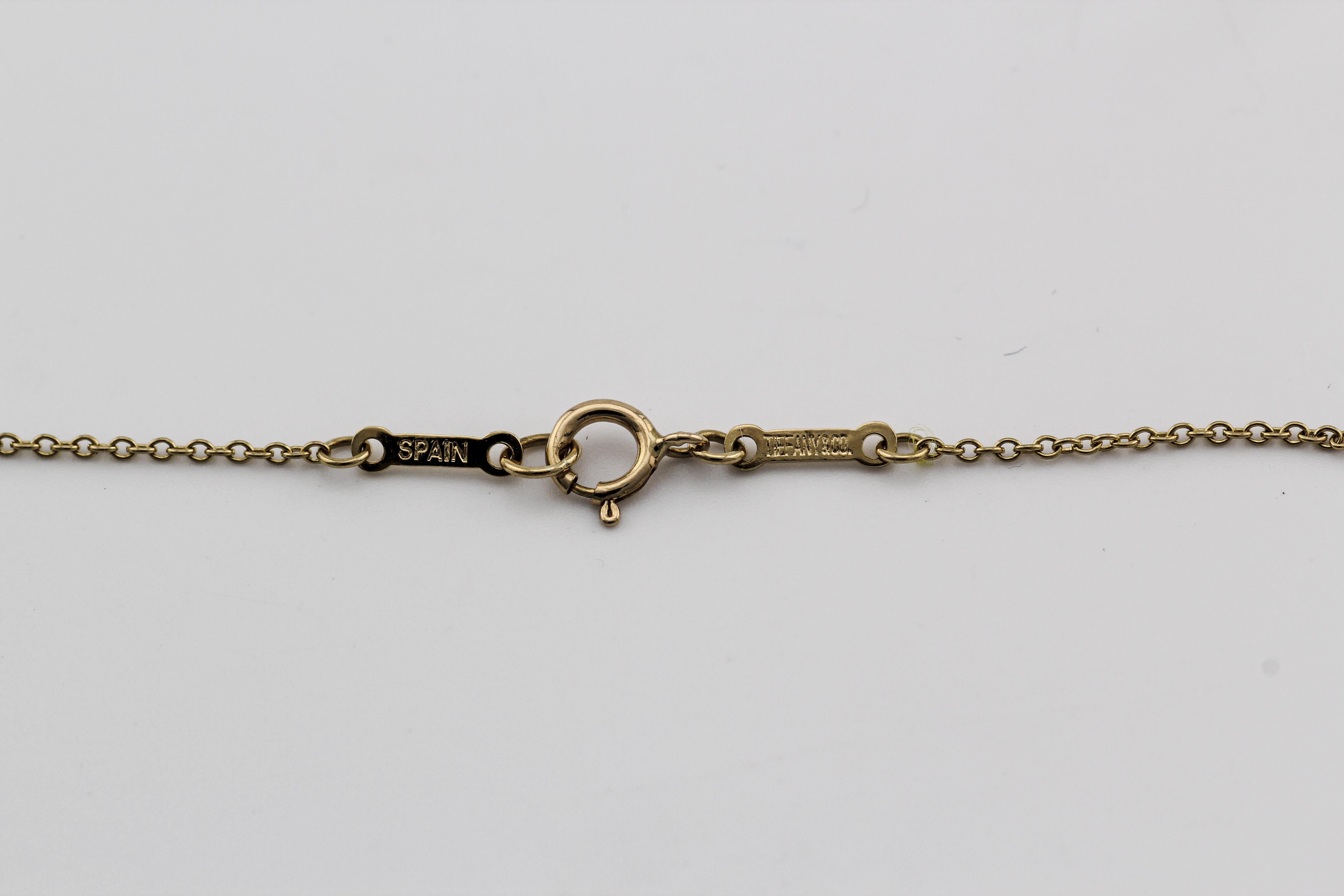 Women's or Men's Tiffany & Co. Elsa Peretti 18K Yellow Gold Large Star of David Pendant Necklace
