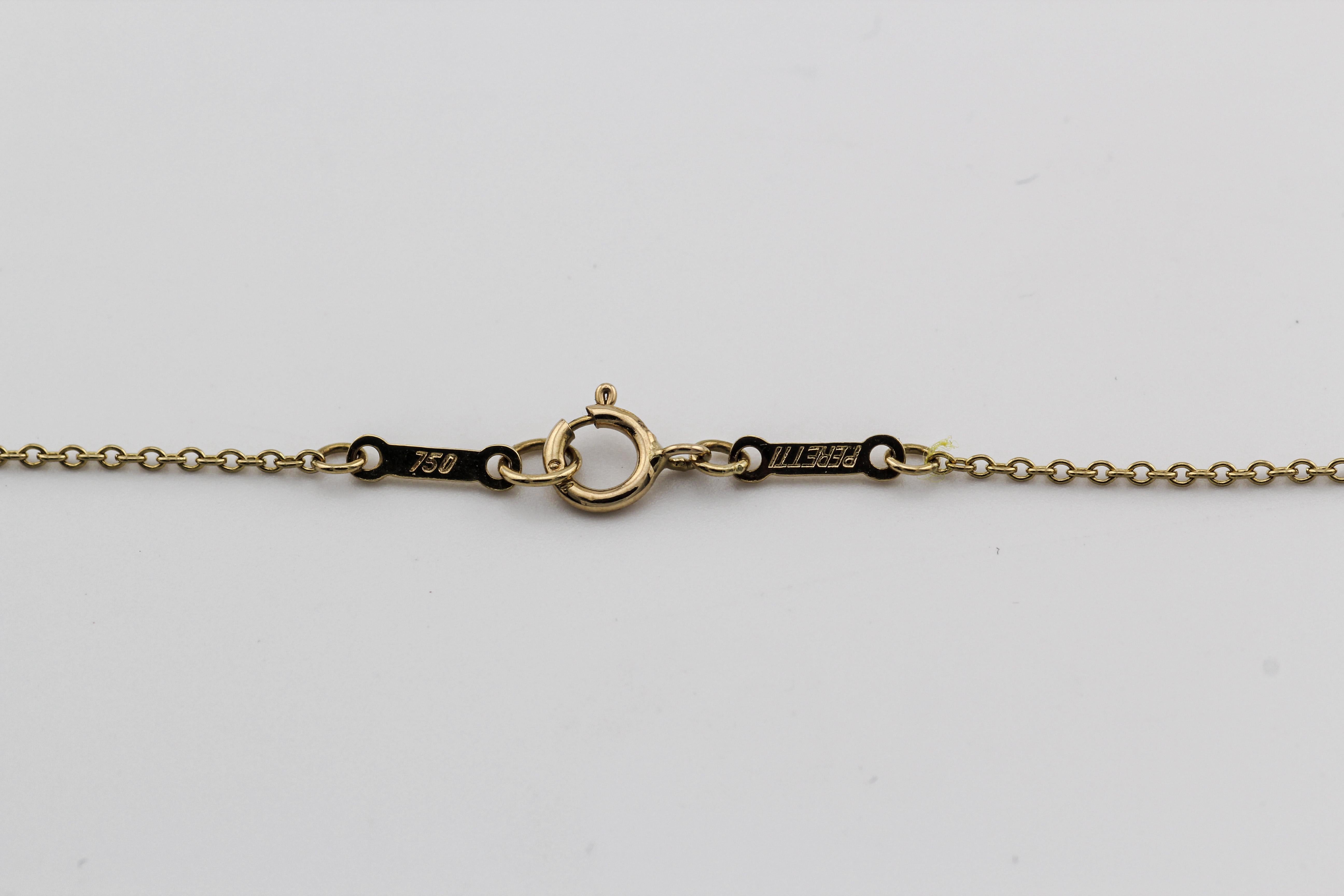 Tiffany & Co. Elsa Peretti 18K Yellow Gold Large Star of David Pendant Necklace 1