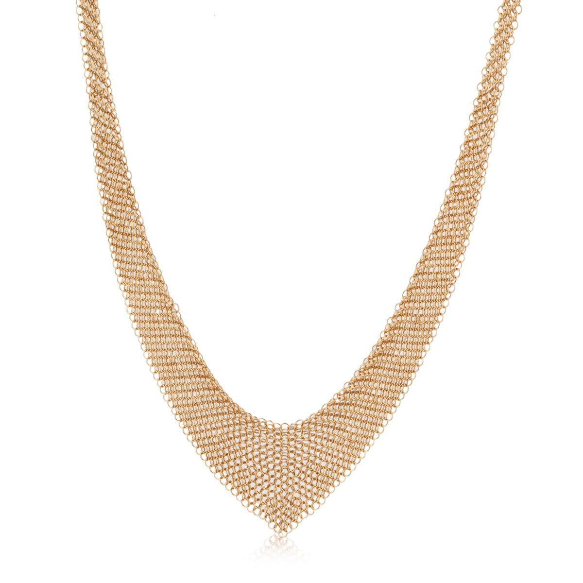 elsa peretti mesh necklace