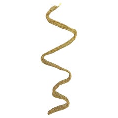 TIFFANY & CO. ELSA PERETTI 18k Yellow Gold Mesh Somerset Chain Necklace Vintage
