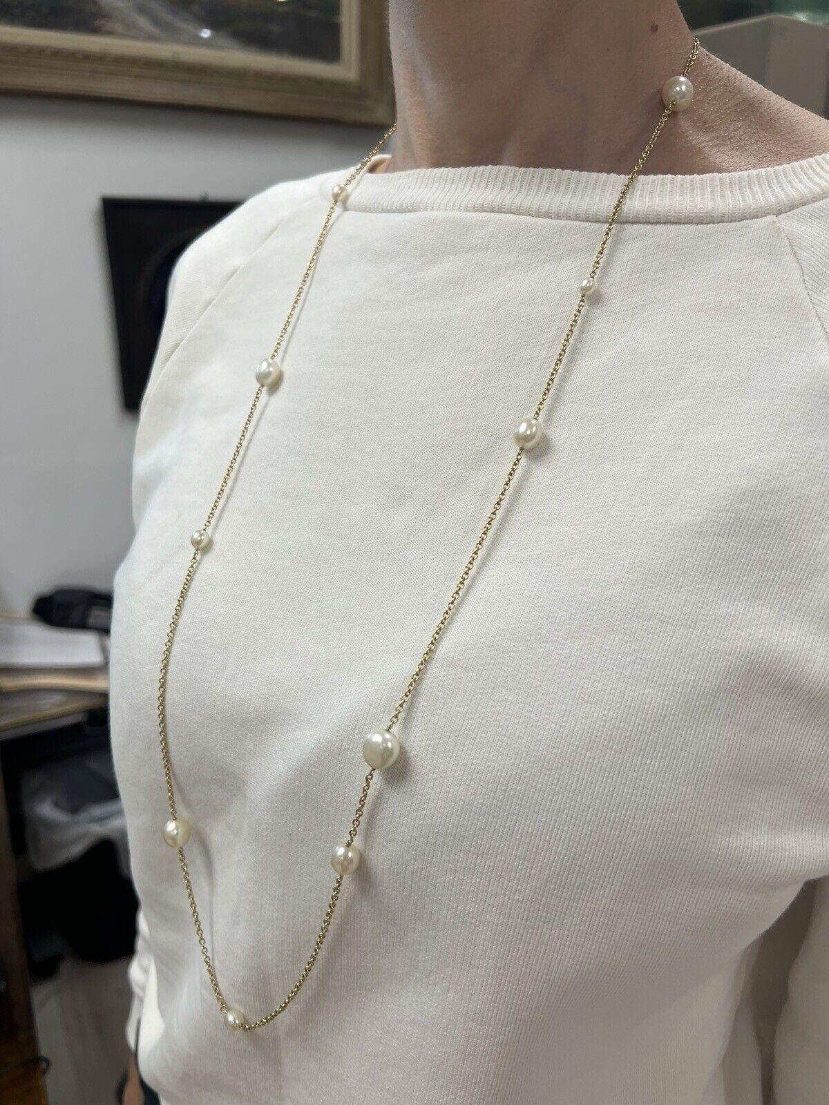 tiffany long necklace