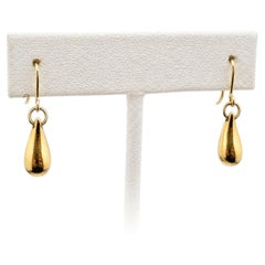 Tiffany & Co. Elsa Peretti 18K Yellow Gold Teardrop Earrings