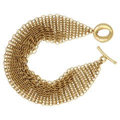 Tiffany & Co. Bracciale Elsa Peretti a maglie in oro 18kt