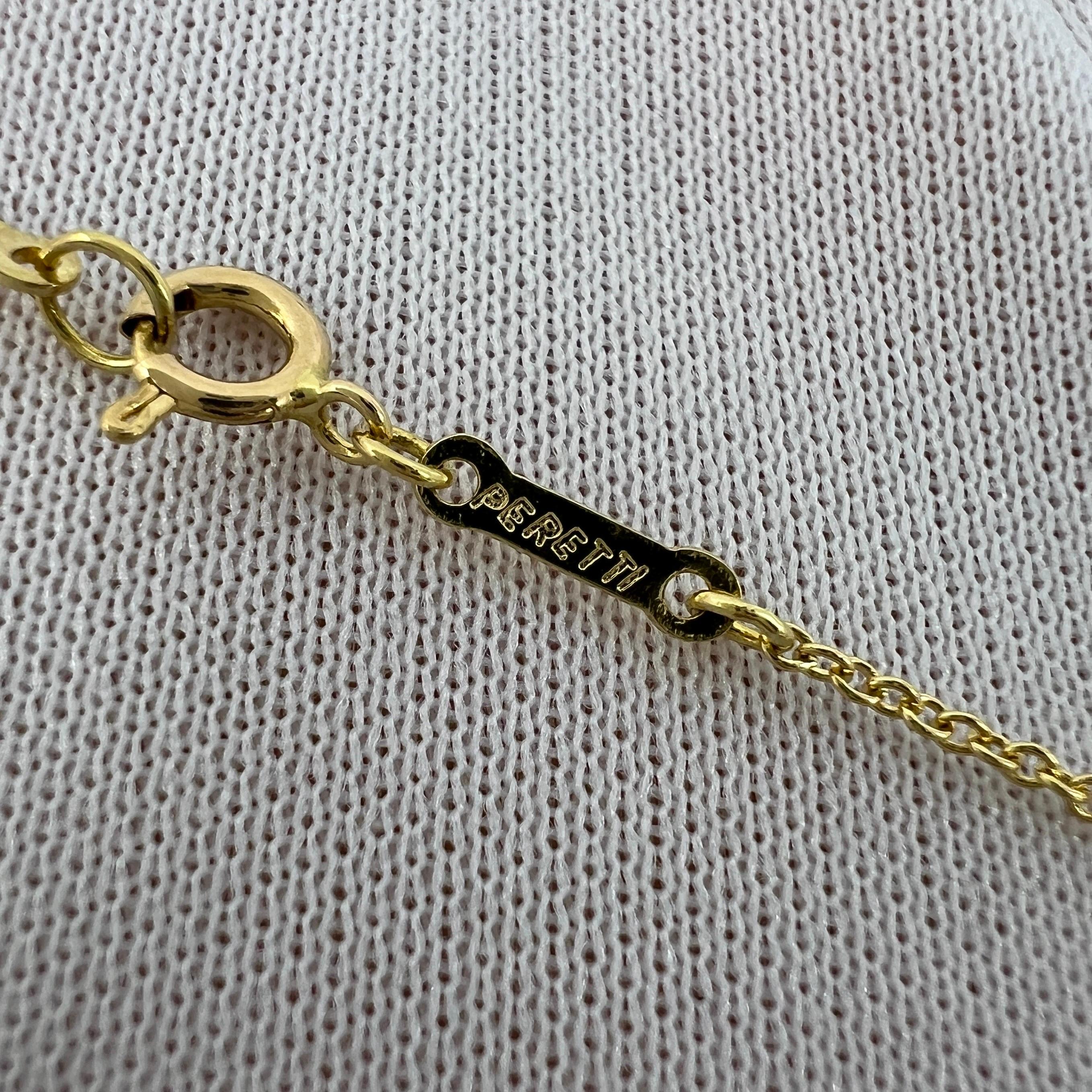 Tiffany & Co. Elsa Peretti 22mm Large Open Heart 18k Gold Pendant Necklace 5
