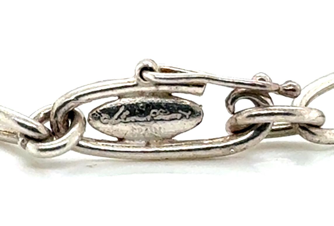 Women's Tiffany & Co. Elsa Peretti 5 Icon Element Charm Bracelet Sterling Silver Rare