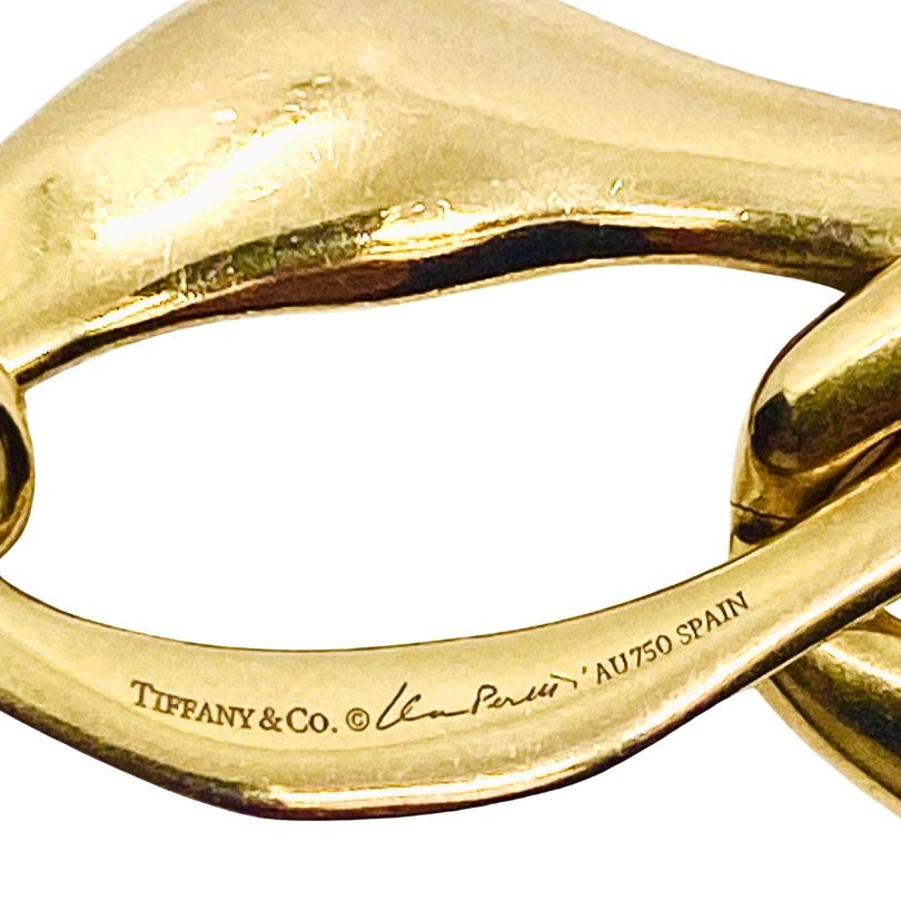 Tiffany & Co. Elsa Peretti Aegean Toggle Bracelet 18k Gold 4