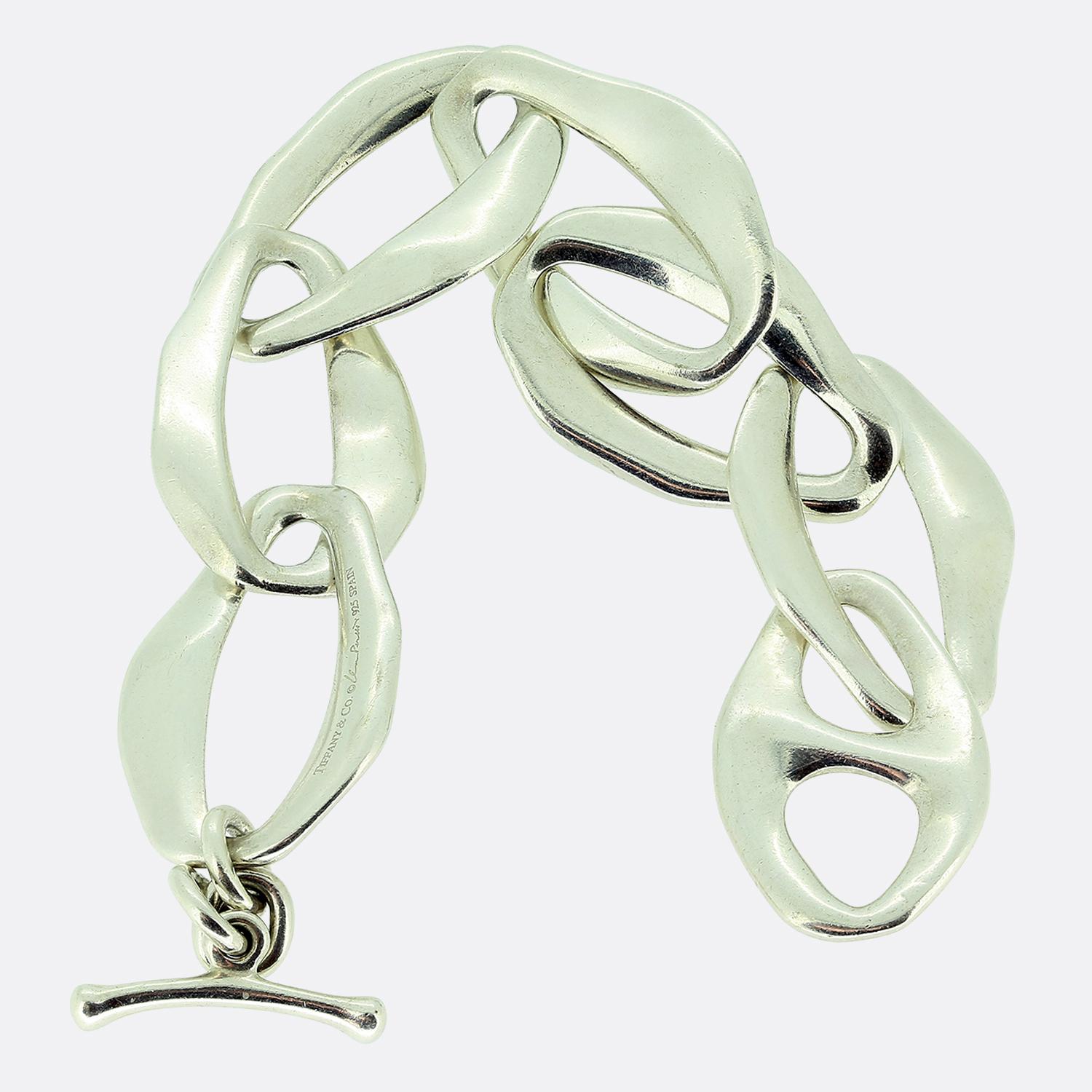 Tiffany & Co. Pulsera Toggle Egeo Elsa Peretti en Bueno estado para la venta en London, GB