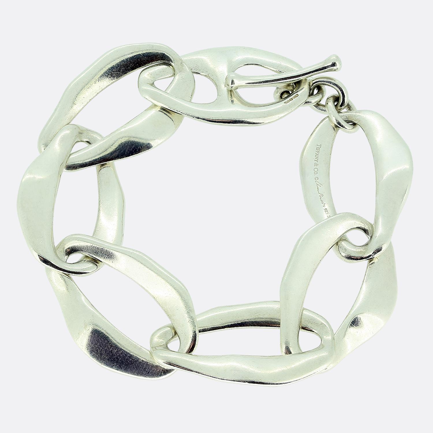 Femenino o masculino Tiffany & Co. Pulsera Toggle Egeo Elsa Peretti en venta