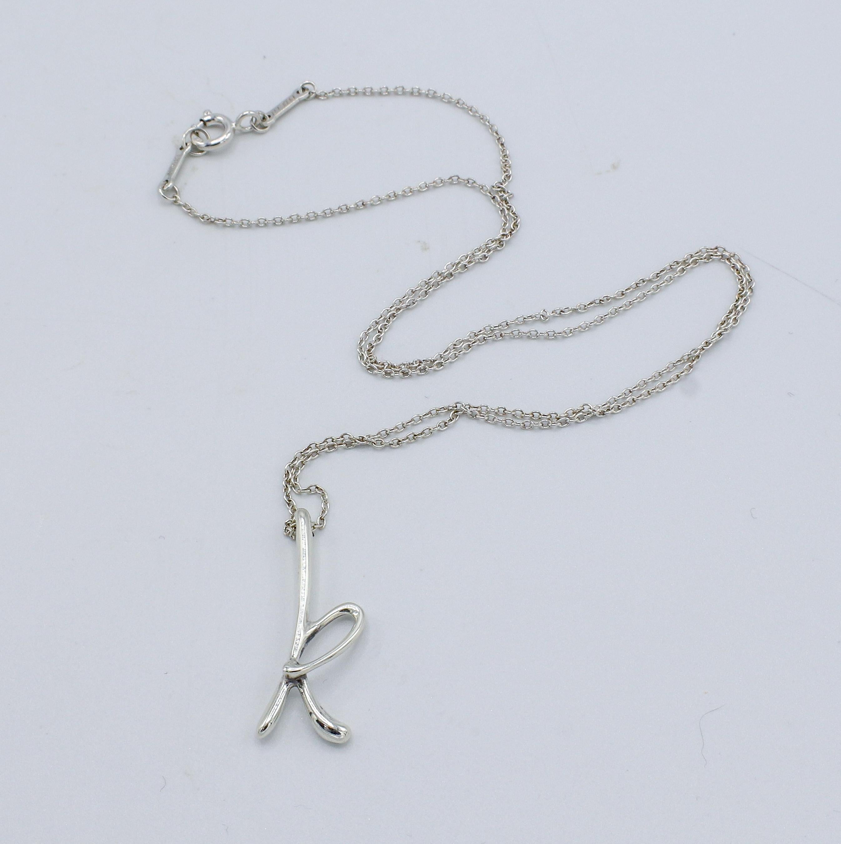 Tiffany & Co. Elsa Peretti Sterling Silver 