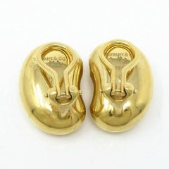 Tiffany & Co. Boucles d'oreilles Elsa Peretti Bean Clip LARGE SIZE