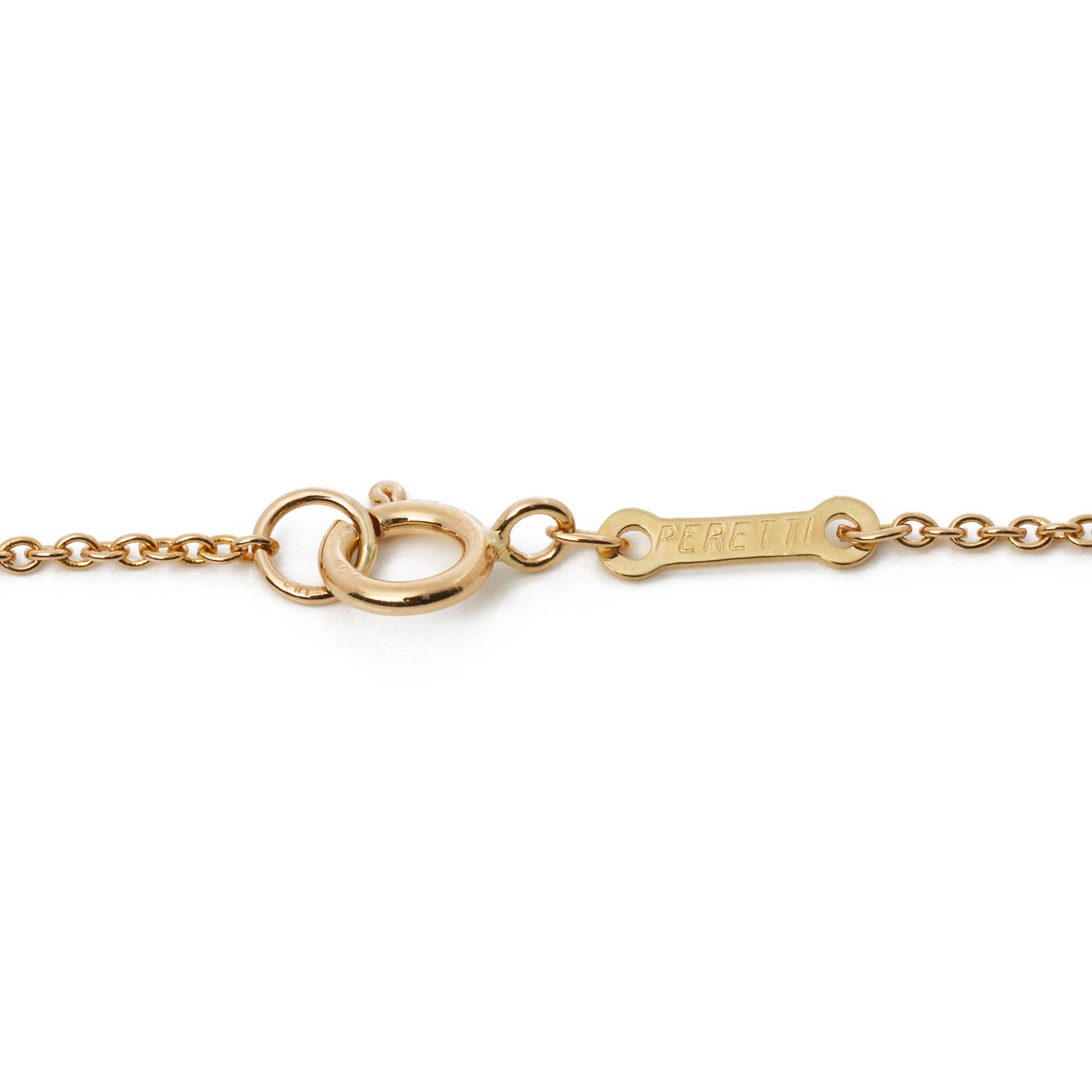 Contemporary Tiffany & Co. Elsa Peretti Bean Pendant