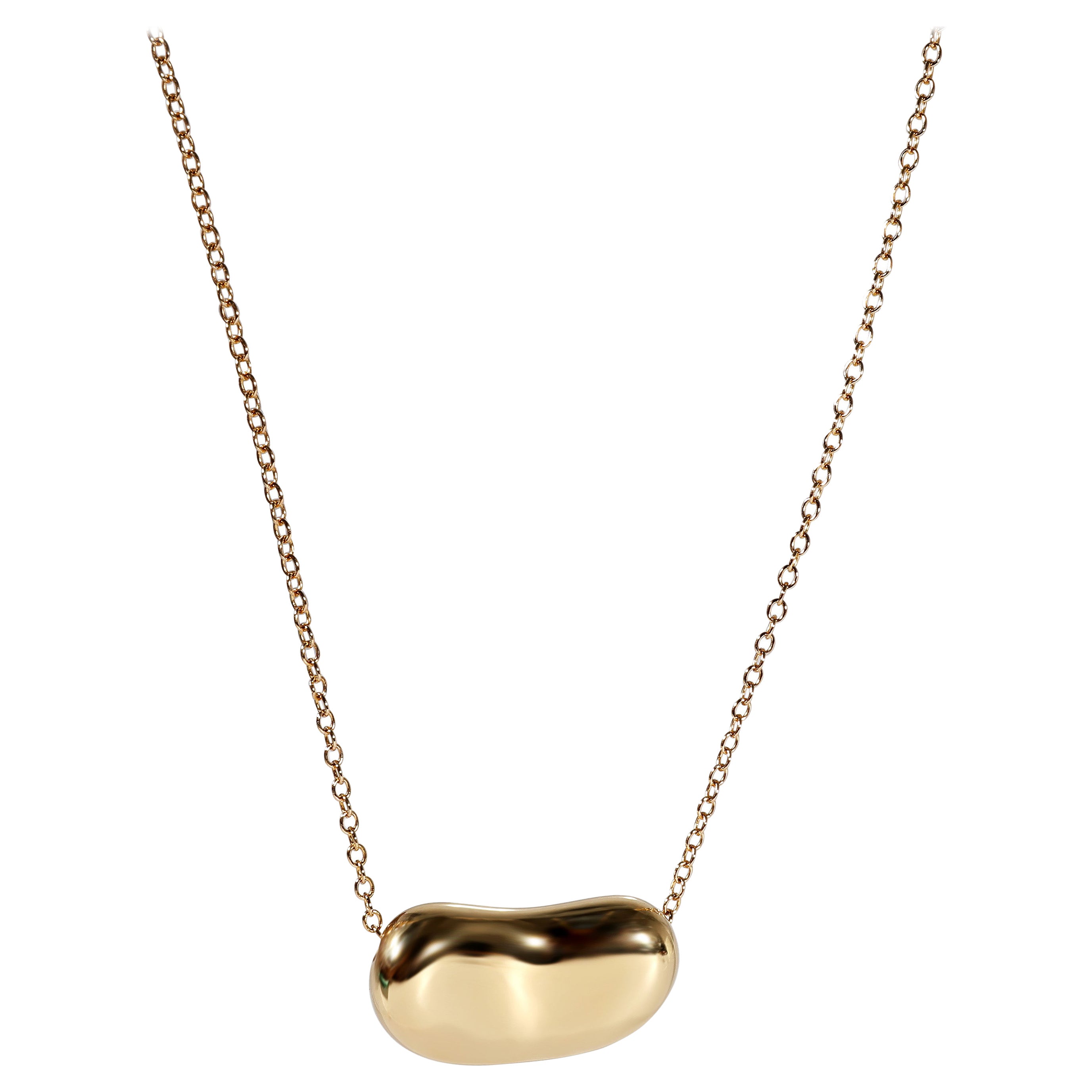 Tiffany & Co. Elsa Peretti: Bean-Anhänger aus 18 Karat Gelbgold