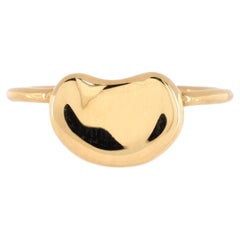 Tiffany & Co. Elsa Peretti Bean Ring 18k Yellow Gold Very Large