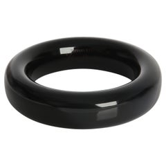 Tiffany & Co.  Elsa Peretti Black Lacquer Bracelet