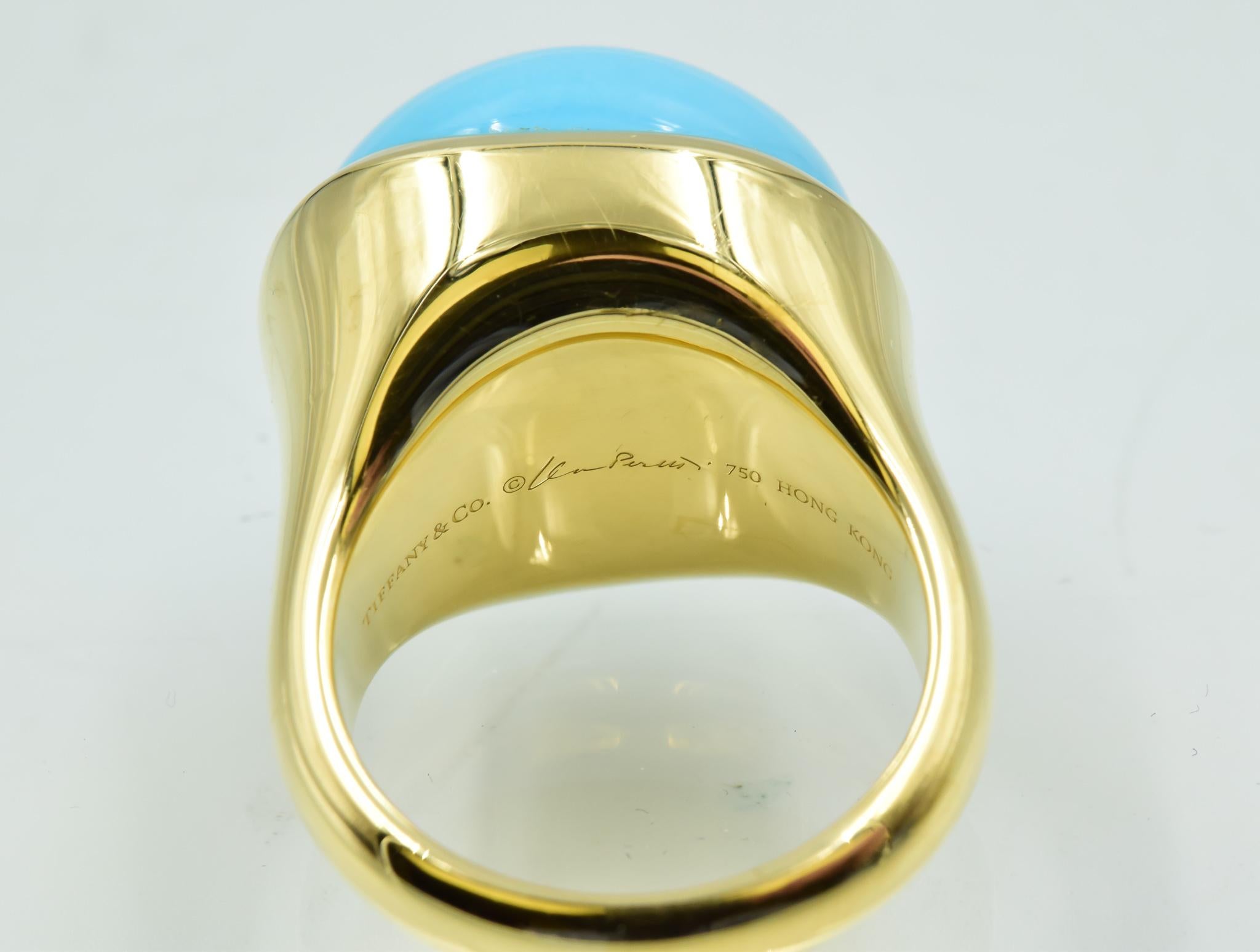 tiffany turquoise ring