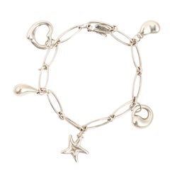 Tiffany & Co. "Elsa Peretti" Charm Bracelet