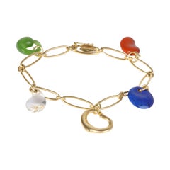 Tiffany
Co. Elsa Peretti Charm Bracelet in 18k Yellow Gold Tiffany
Co. Elsa Peretti Charm Bracelet in 18k Yellow Gold