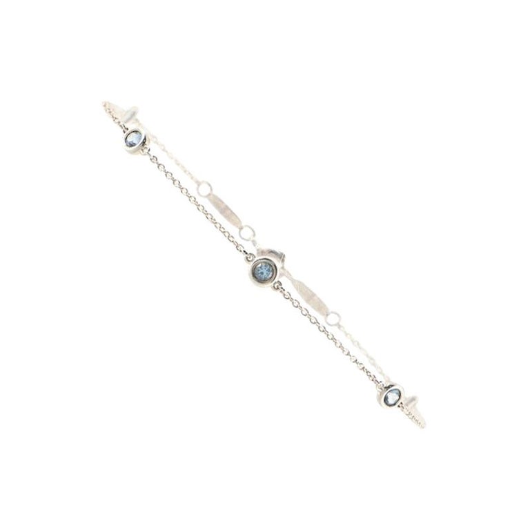 Tiffany Color by the Yard Bracelet Sterling Silver
