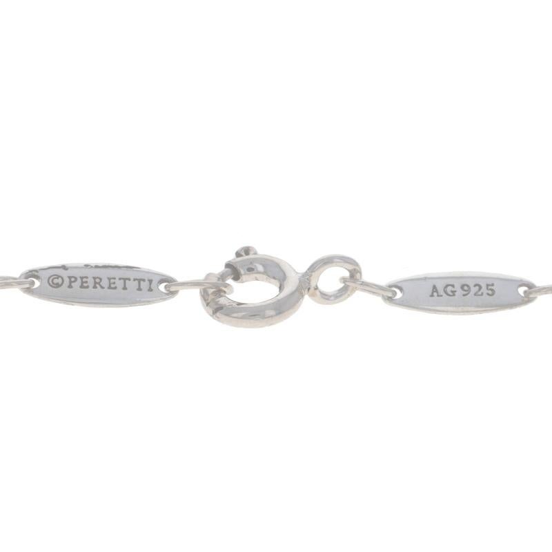 Tiffany & Co. Elsa Peretti Color by the Yard Aquamarine Bracelet 7 3/4