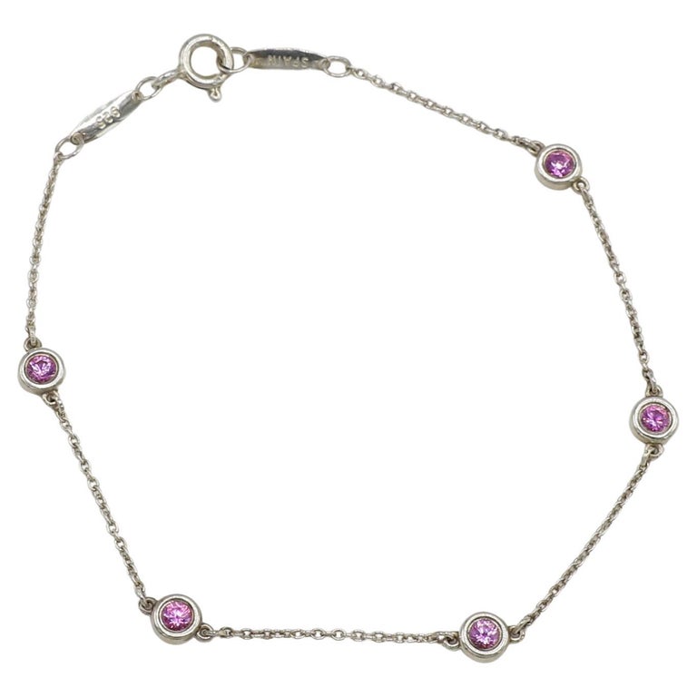 Tiffany and Co. Elsa Peretti Color by the Yard Sterling Silver 5 ...