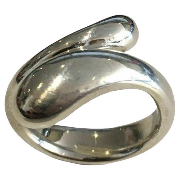 Tiffany & Co. Anello in argento con design Elsa Peretti