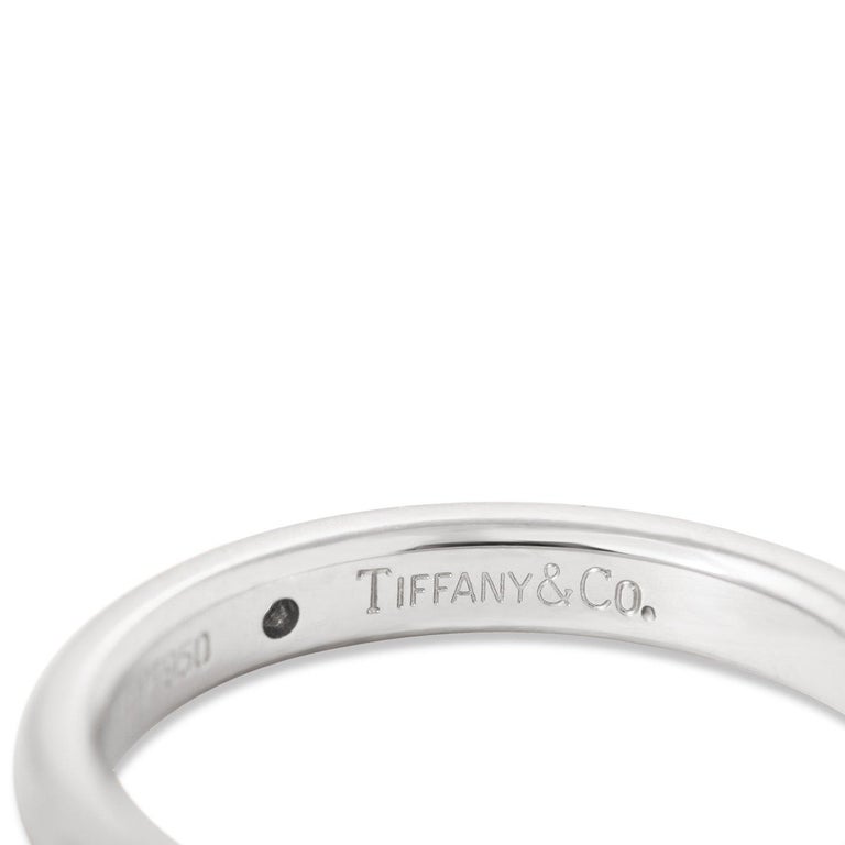 Tiffany and Co. Elsa Peretti Diamond Band in Platinum For Sale at 1stDibs
