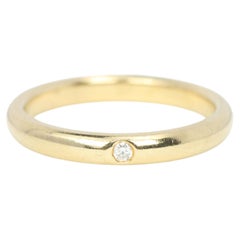 Tiffany & Co. Elsa Peretti Diamond Band Ring in 18K Yellow Gold